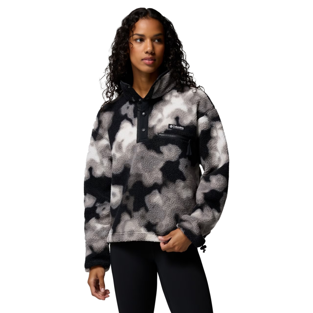 Columbia Helvetia II Printed Cropped Half Snap