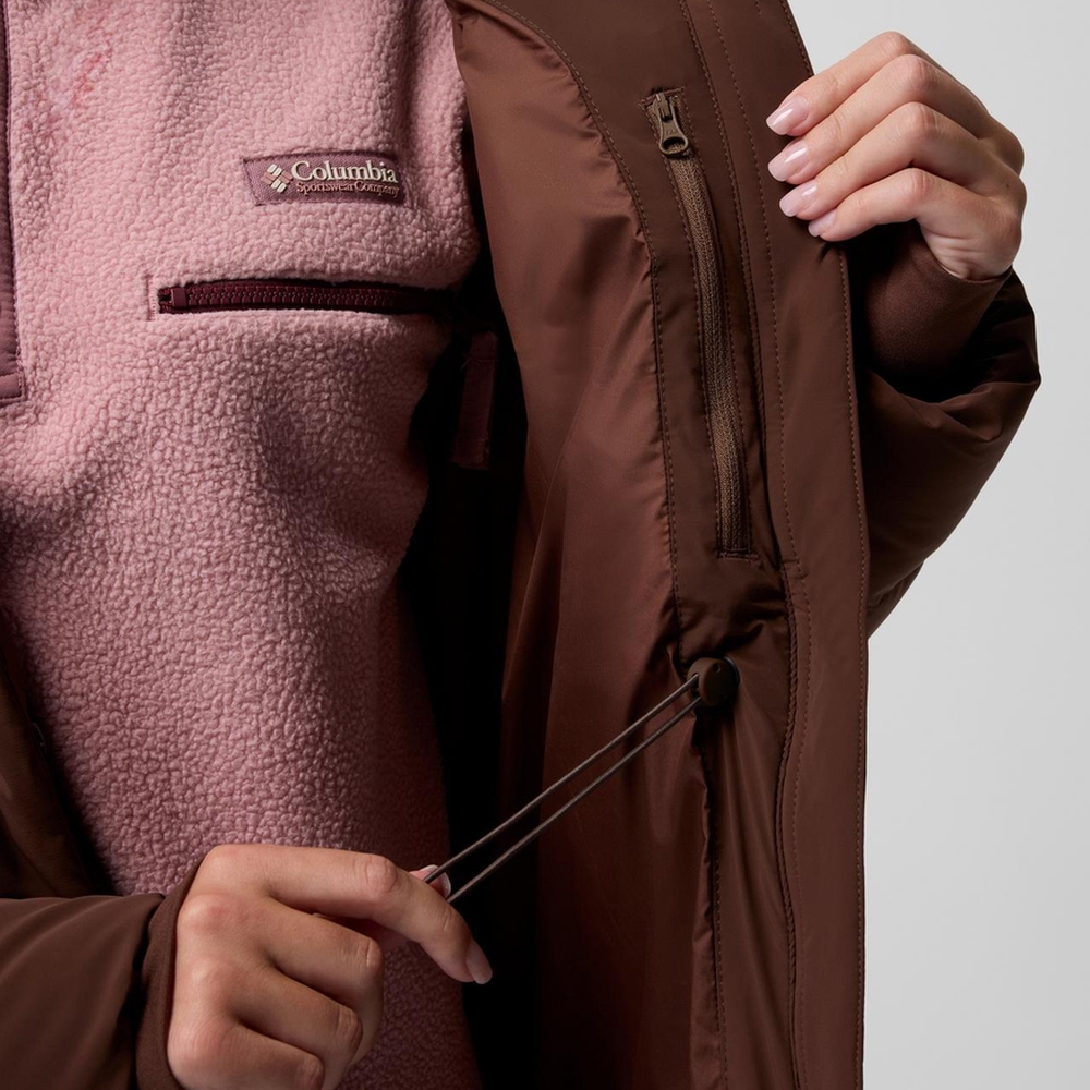 Columbia Amaze Puff Long Hooded Jacket