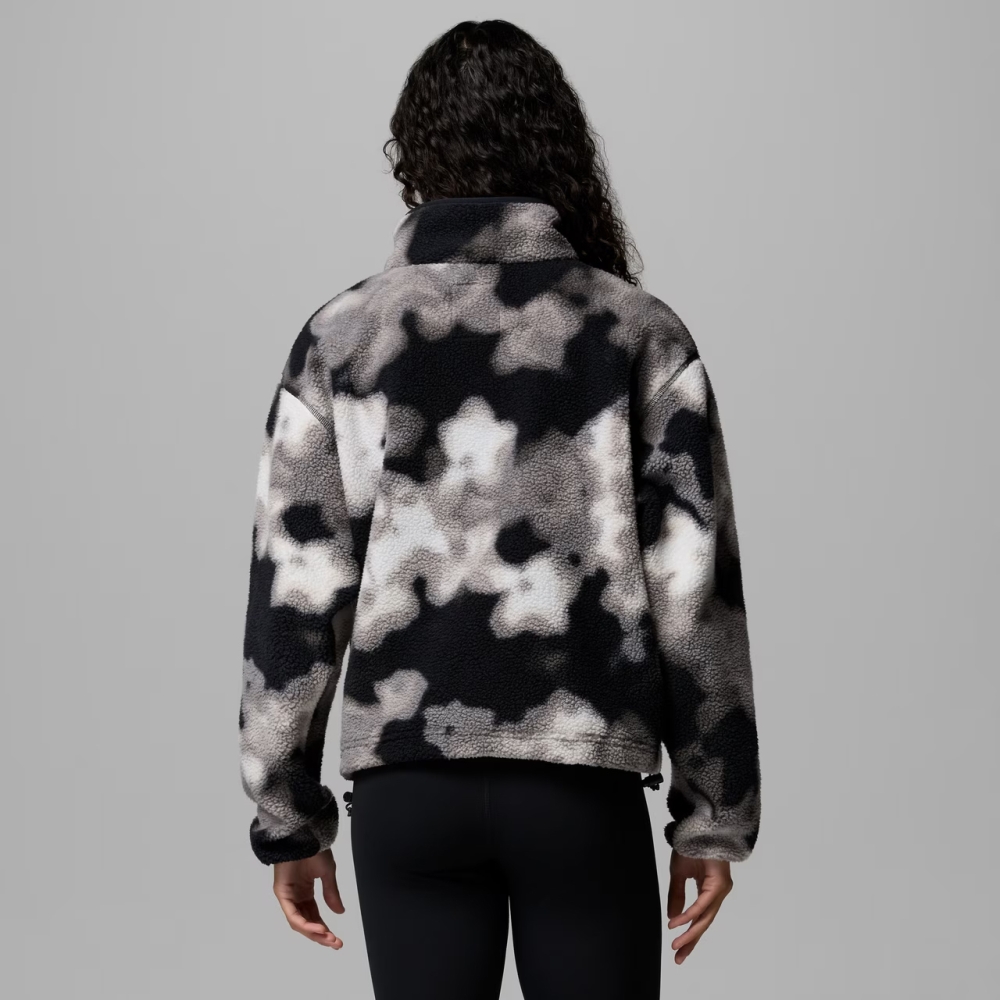 Columbia Helvetia II Printed Cropped Half Snap