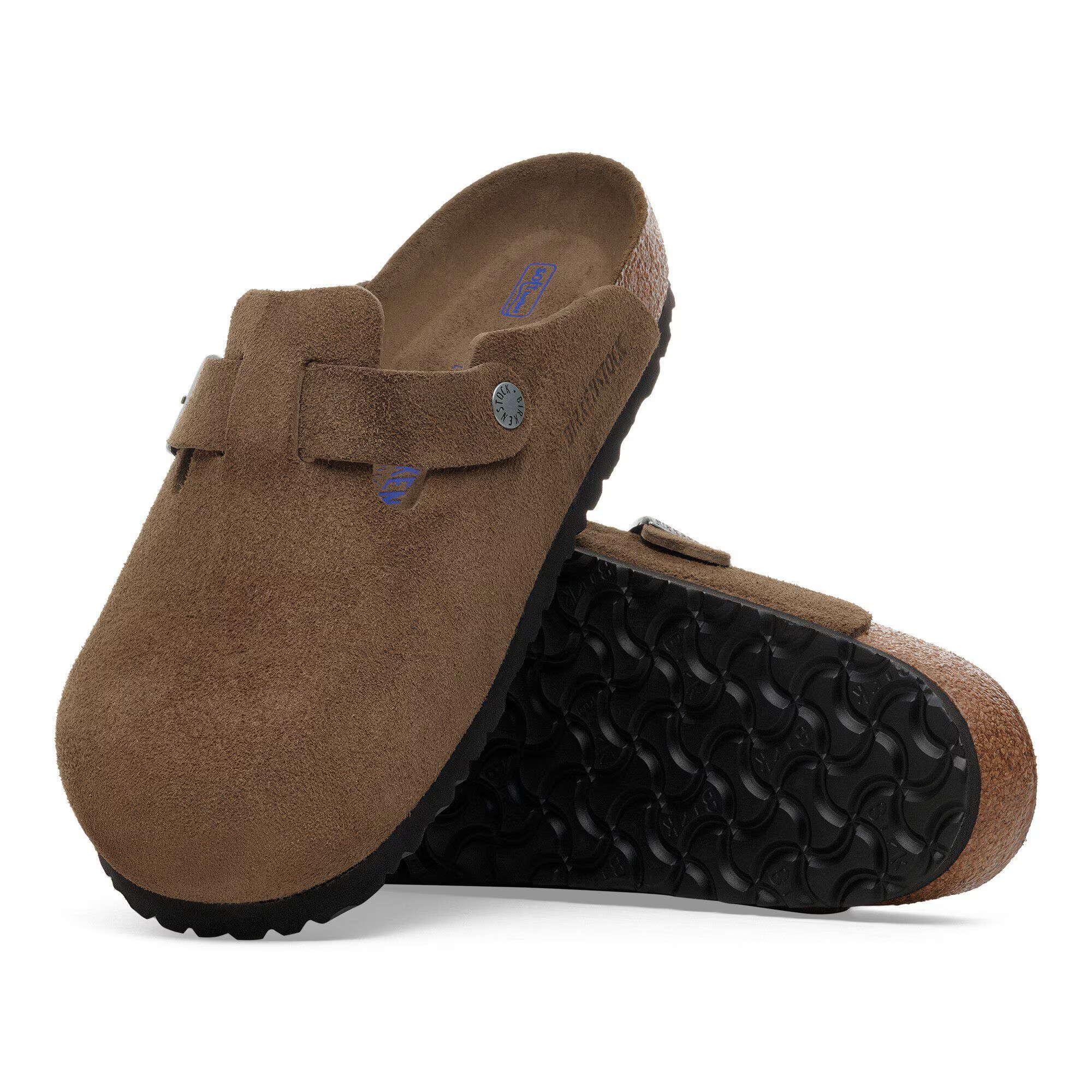 Birkenstock Boston Weichbettung Veloursleder
