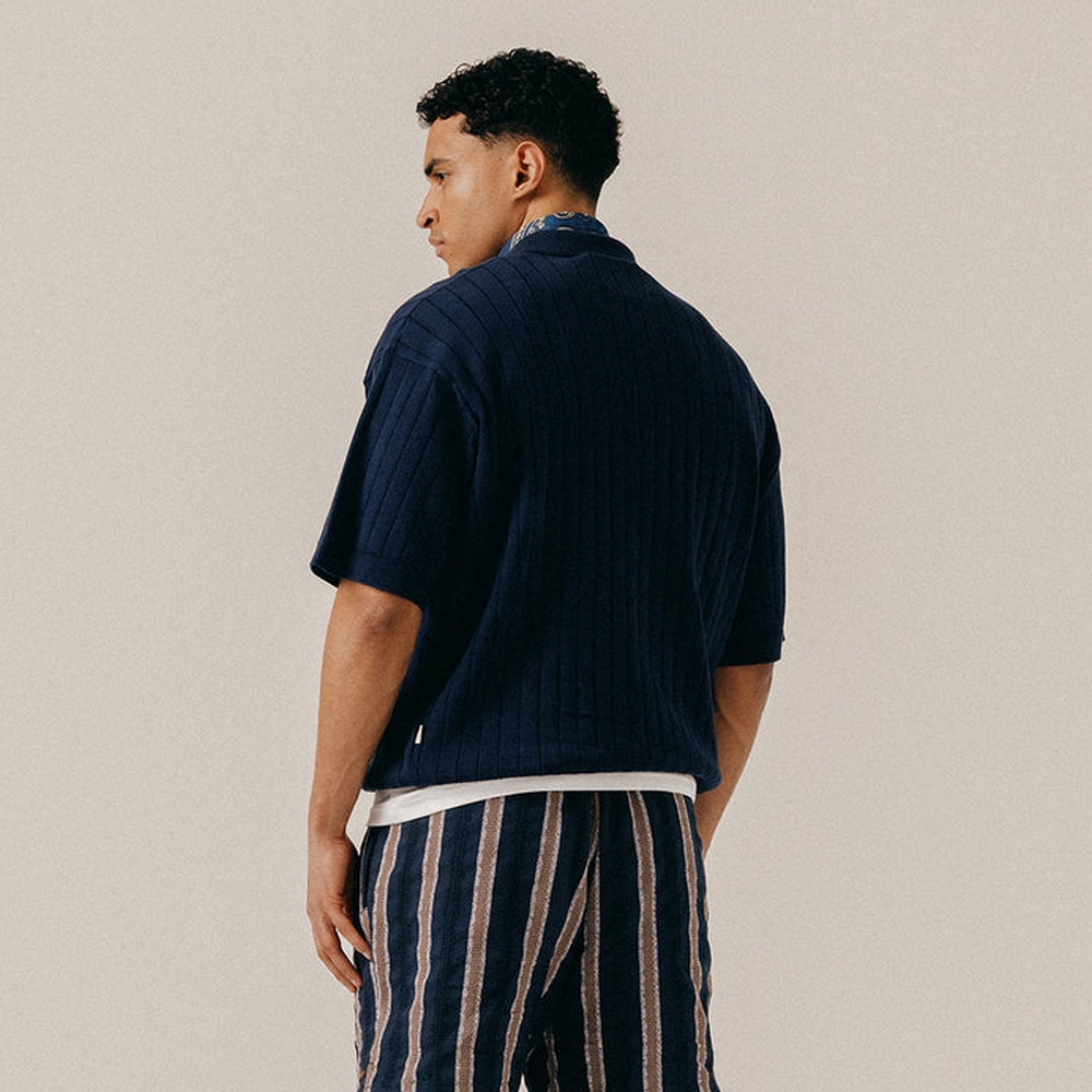 BLKVIS Rib Knitted Polo