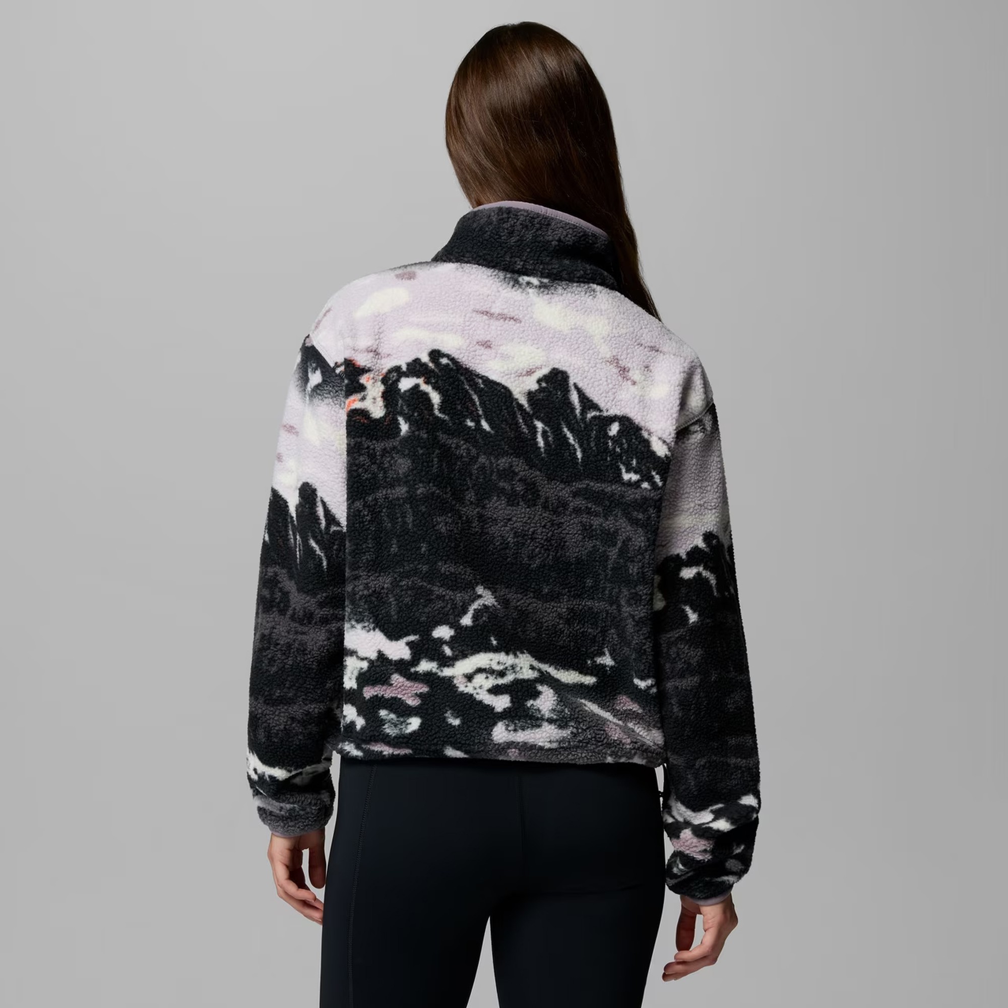 Columbia Helvetia II Printed Cropped Half Snap