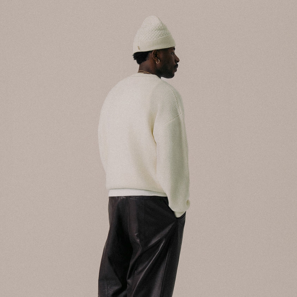 BLKVIS Script Heavy Knit Sweat
